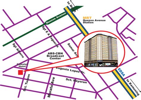 Hotels near ABS.